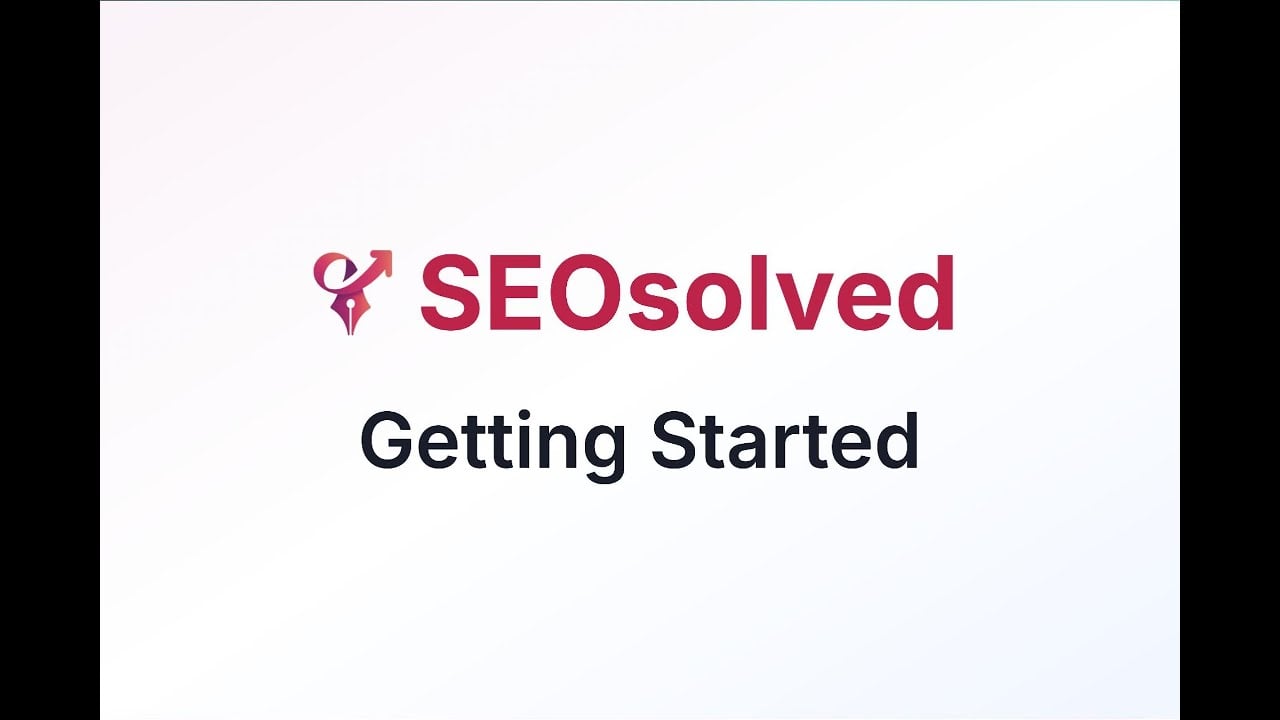 SEOSolved Demo - How It Works