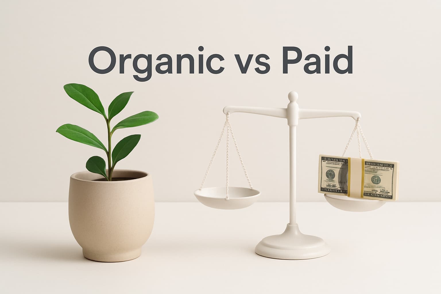 Organic vs Paid Traffic: Startup Cost-Benefit Guide